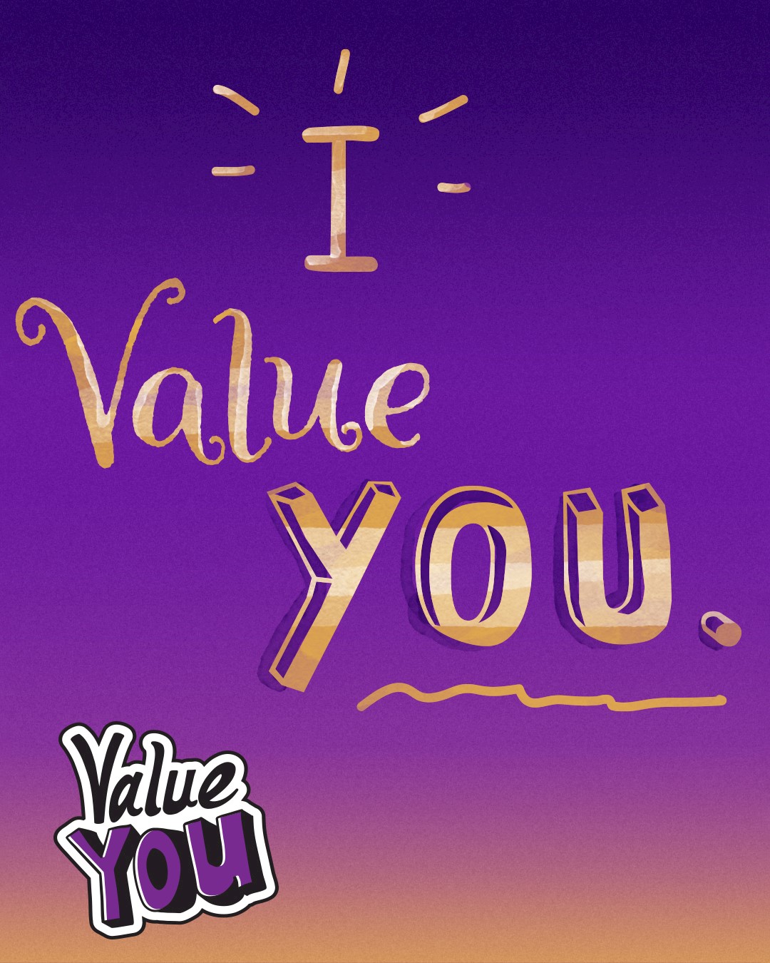 I value you.